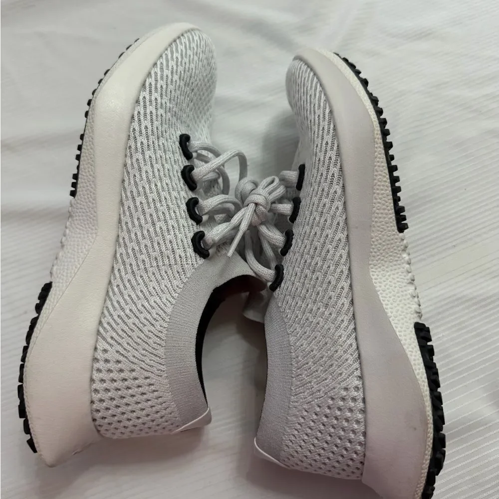 Allbirds Tree Dasher TD2 Women’s Grey Lace Up Sneakers Shoes Size 10.5 10 1/2